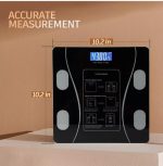 Bluetooth Smart Body Fat Scale  Digital BMI Weight Scale with App Tracking - Image 4