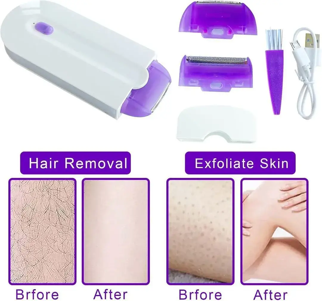 2060-49-738968-product-1 Rechargeable Cordless Hair Shaver – Wet & Dry, Pop-Up Trimmer, Blue ABS - Image 1