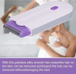 Rechargeable Cordless Hair Shaver – Wet & Dry, Pop-Up Trimmer, Blue ABS - Image 6