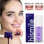 V34 Purple Teeth Whitening Serum 30ml Brightening Color Corrector