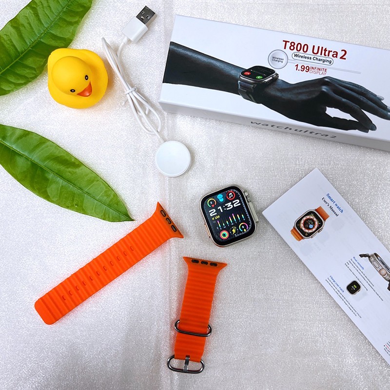 64979371cc42736830dbbb24d15e5689 T800 Ultra2 Smart Watch 49mm Dial Bluetooth Fitness Tracker for Android & iOS - Image 1