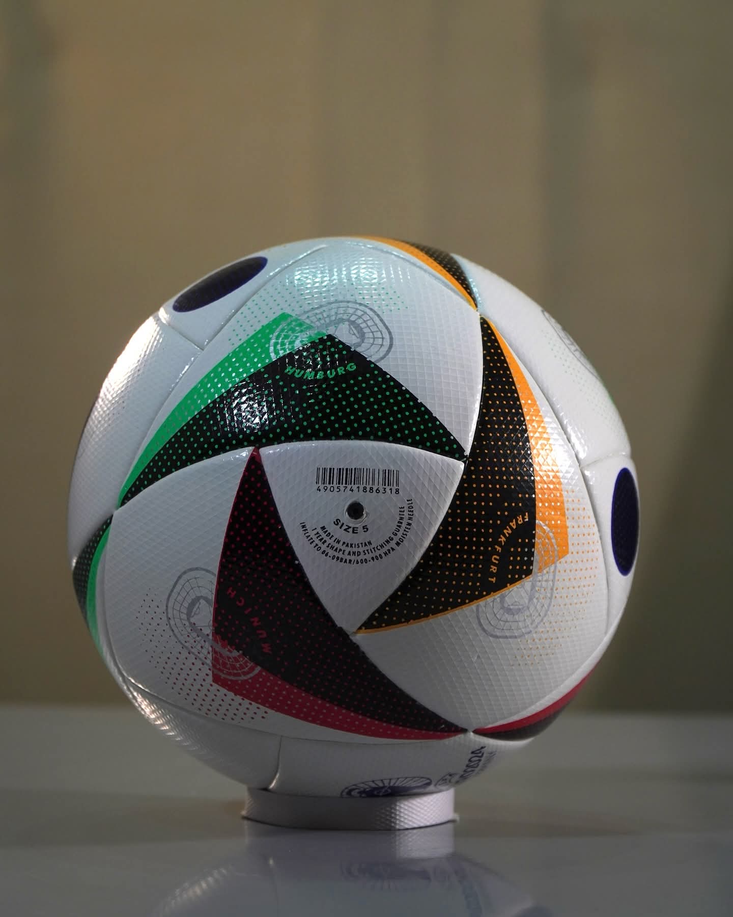 WhatsApp Image 2026-06-25 at 9.54.19 AM Adidas Fussballliebe UEFA EURO 2024 Official Match Ball Size 5 – Professional Soccer Ball - Image 1