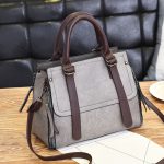 Women's Orange Boston Shoulder Bag – Fashion Handbag with Strap - Image 5