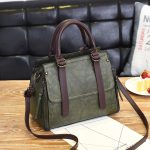 Women's Orange Boston Shoulder Bag – Fashion Handbag with Strap - Image 7