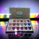 Glitter Eyeshadow Palette – Heart Shape, 18 Shades, Long Lasting - Image 4
