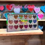 Glitter Eyeshadow Palette – Heart Shape, 18 Shades, Long Lasting - Image 5