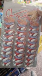 Professional Fake Nails ABS Beige 24 Pcs Set - Image 9