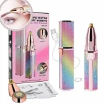 Rechargeable 2-in-1 Eyebrow & Hair Trimmer for Women - Image 9