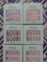 Premium Quality Stick-On Nails ABS Multicolor Floral Gemstone - Image 5