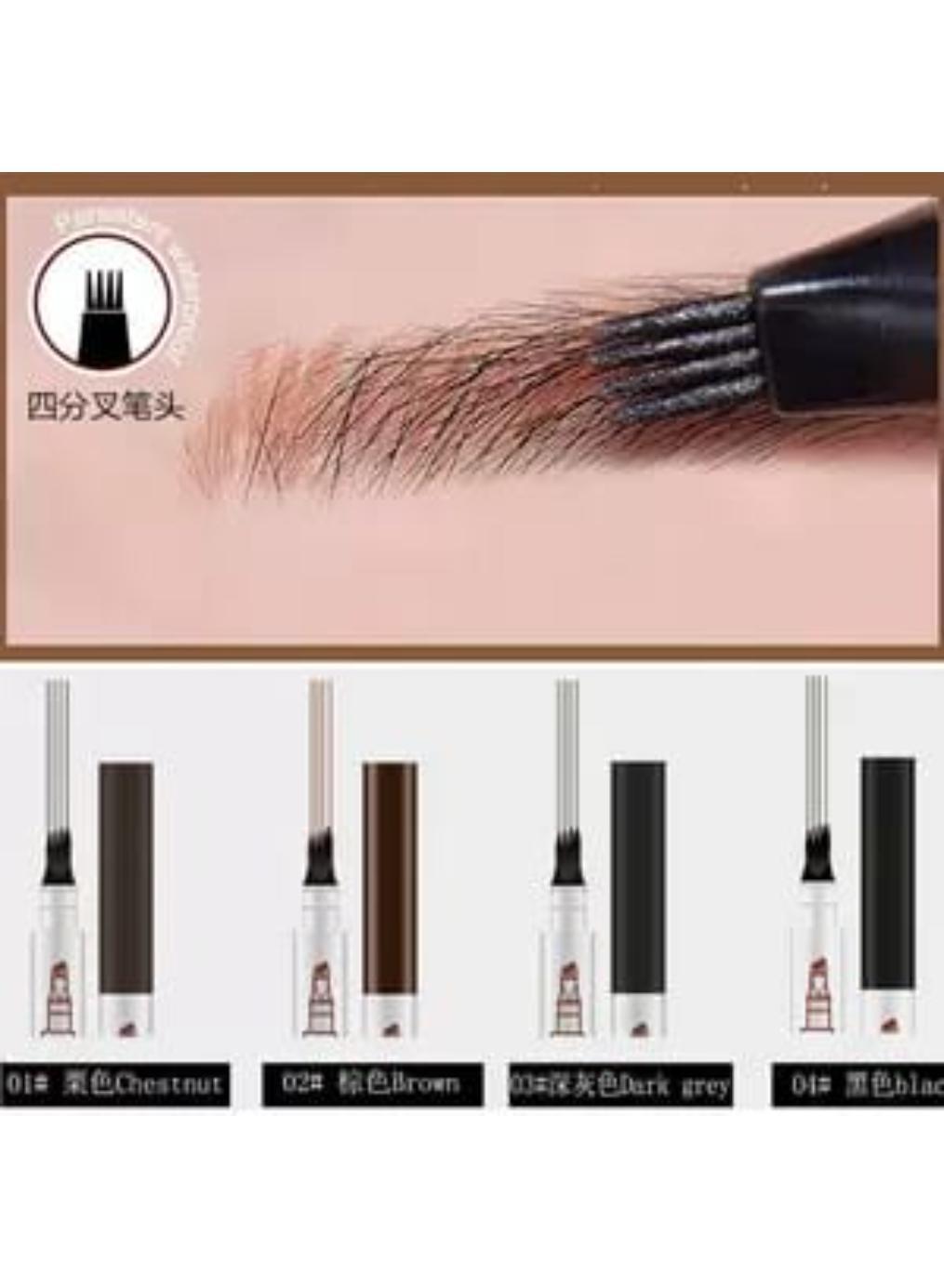 1165-71-475722-product-1 Premium Eyebrow Pencil & Brush Set – Smudge-Proof Long Lasting Brow Definer - Image 1