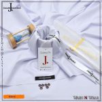 Men's White Unstitched Wash & Wear Suit – Premium All Season Pakistan - Image 3