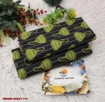 Polo Cotton Printed Shirt & Trouser Set - Green 2 Pcs - Image 3