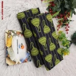 Polo Cotton Printed Shirt & Trouser Set - Green 2 Pcs