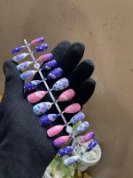 Pakistani Fake Nails ABS Multicolor 120pcs - Image 4