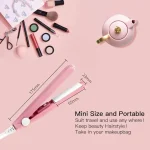 2 In 1 Mini Hair Straightener And Curler - Image 7