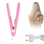 2 In 1 Mini Hair Straightener And Curler