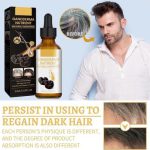 Anti Greying Serum for Dark Hair 30ml, Black Changed Complex Formula for Pakistani Men and Women