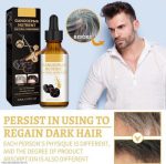 Anti Greying Serum for Dark Hair 30ml, Black Changed Complex Formula for Pakistani Men and Women - Image 6