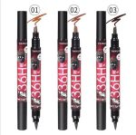 Waterproof 2-in-1 Eyeliner Pen – Dark Brown & Black, Smudge Proof - Image 4