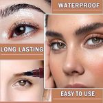 Waterproof Eyebrow Pencil Brown — Long Lasting Smudge Proof Brow Liner - Image 3
