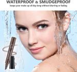 Waterproof Eyebrow Pencil Brown — Long Lasting Smudge Proof Brow Liner - Image 6
