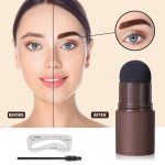 Matte Waterproof Brow Stamp Set Brown — 3 Piece Stencil and Stamp Kit