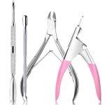 Stainless Steel 4-Piece Nail Care Tool Set