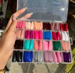 Premium Quality Stick-On Nails ABS Plastic Multicolor - Image 3