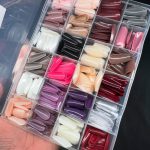 Multicolor Fake Nail Set ABS Plastic 576pc