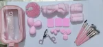 Pink Makeup Kit with Brushes & Brushes Set - Image 5