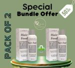 Anti Hair Fall Hair Oil 2 Pack for Thin Hair, Hair Growth and Breakage Control