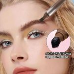 Microblade Effect Brow Pen - Quick Drying, Waterproof, Brown and Black - Image 5