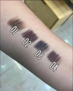 Microblade Effect Brow Pen - Quick Drying, Waterproof, Brown and Black - Image 6