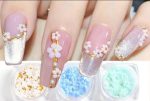 Stick-On Artificial Nails Multicolor Silver Chains Sparkles Reusable - Image 6