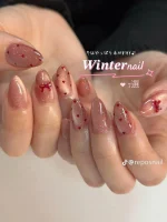 Multicolor Fake Nails with Bow Design 12pcs ABS Plastic - Image 3