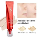 Foundation Cream High Coverage Glowy Matte Poreless - Image 6