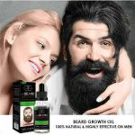 30ml Beard Oil for Growth and Dandruff Control, Lightweight Non Greasy Formula for Men