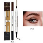 2 In 1 Waterproof Eyebrow & Lash Liner Pen - Dual-Ended Brow and Eyeliner - Image 6