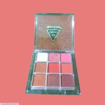Matte & Glitter Eyeshadow Palette 9 Shades Transparent Case - Image 3