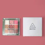 Matte & Glitter Eyeshadow Palette 9 Shades Transparent Case - Image 4