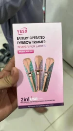 2-in-1 Rechargeable Eyebrow & body Trimmer - Image 8
