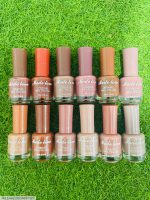 Premium Matte Nail Polish 12 Shades 20ml Set - Image 3