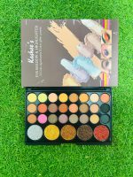 Matte and Glitter Eyeshadow Palette 24 Shades — Long Lasting Pigmented Kit - Image 4