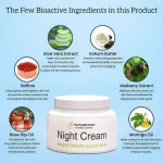 Whitening Night Cream for Glowing Skin – All Season Brightening Formula - Image 3