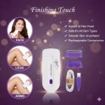 Rechargeable Women's Hair Trimmer with Self-Sharpening Blades - Image 4