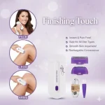 Rechargeable Women's Hair Trimmer with Self-Sharpening Blades - Image 3
