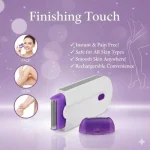 Rechargeable Women's Hair Trimmer with Self-Sharpening Blades - Image 2