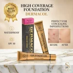 Dermacol Make-Up Cover Foundation – Full Coverage Waterproof SPF 30 - Image 4