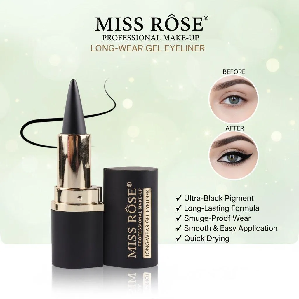 1533-71-580596-product-1534 (1) Miss Rose Long Wear Gel Eyeliner Black - Image 1