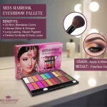 Waterproof Matte Eyeshadow Palette 12 Shades – Smudge Proof Eye Makeup Pakistan - Image 5